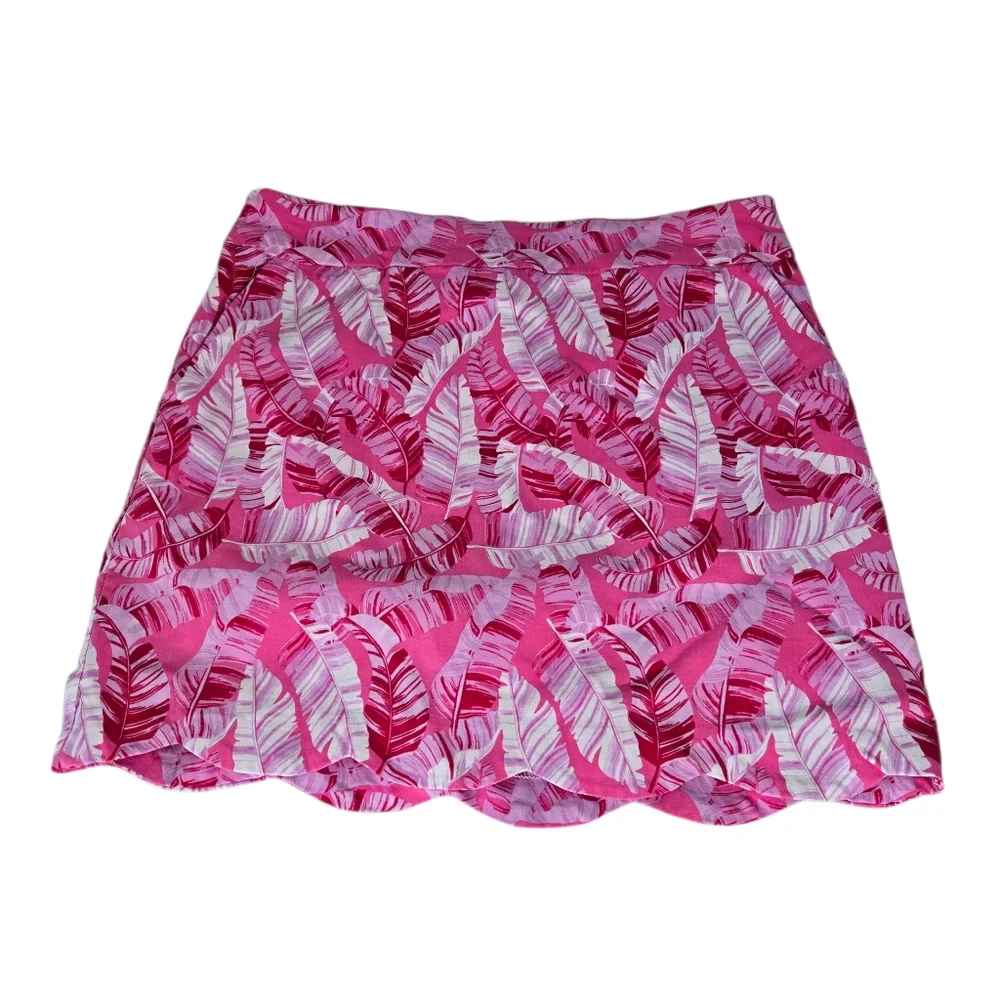 Casey Key Scaoolped Bottom Women's Golf Skort Size Petite Medium - Picture 2 of 9